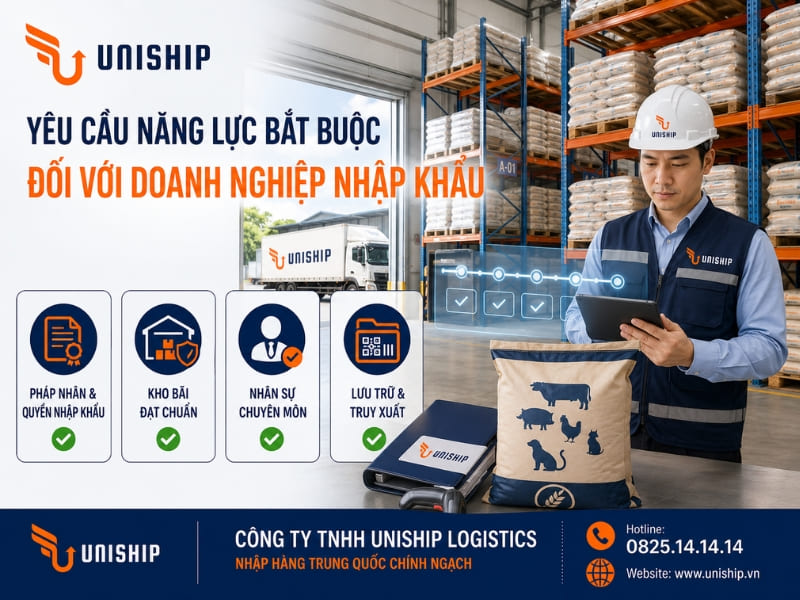 Yêu cầu năng lực bắt buộc đối với doanh nghiệp nhập khẩu tại Việt Nam