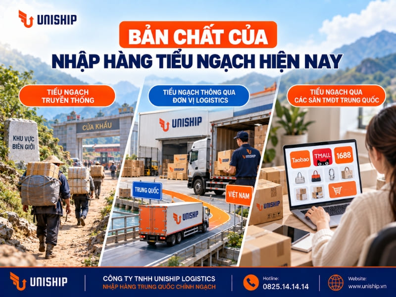 Bản chất của nhập hàng tiểu ngạch hiện nay