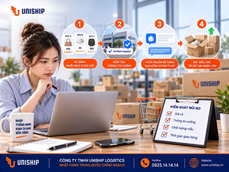 Cách phòng tránh và kiểm soát rủi ro triệt để khi tìm nhà cung cấp