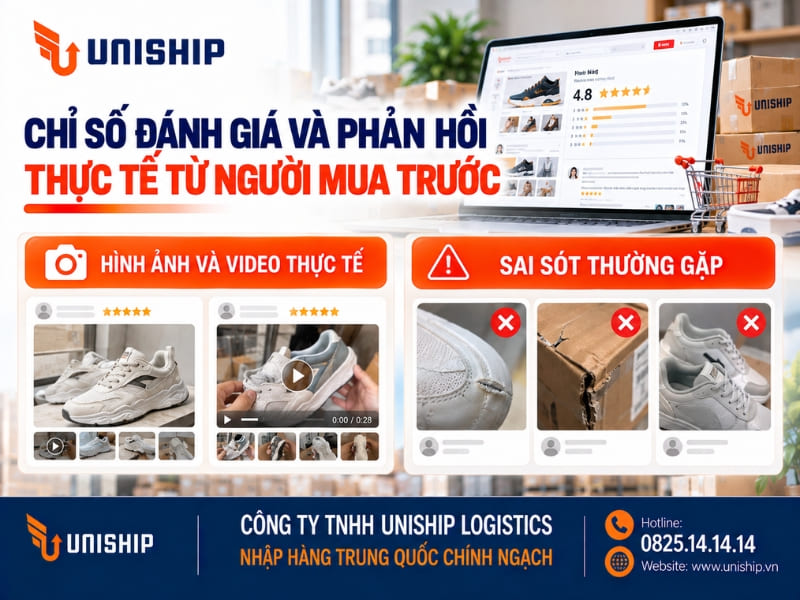 Chỉ số đánh giá và phản hồi thực tế từ người mua trước