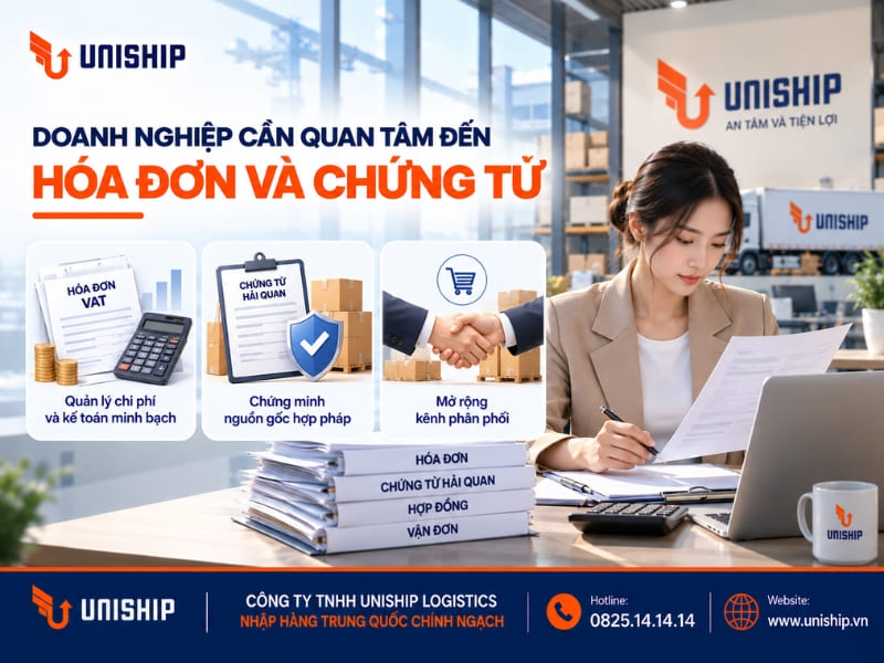 doanh nghiệp cần quan tâm đến hóa đơn và chứng từ