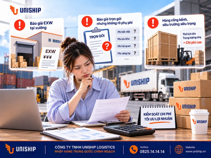 Dấu hiệu nhận biết sớm nguy cơ phát sinh chi phí trong quá trình nhập khẩu