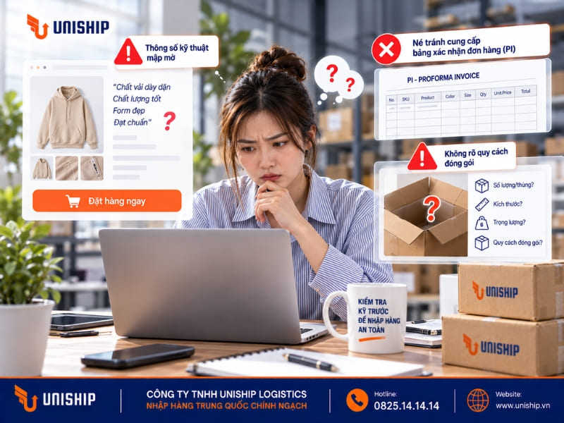 Dấu hiệu nhận biết sớm nguy cơ sai lệch khi đặt hàng