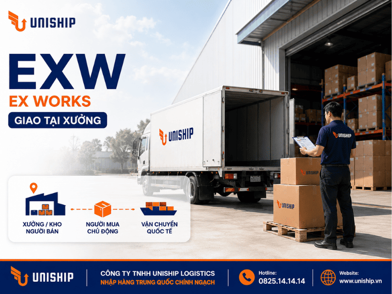 Nhóm E - EXW trong incoterms