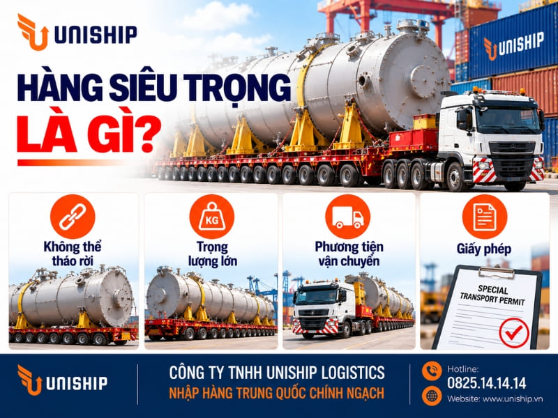 Khái niệm hàng siêu trọng