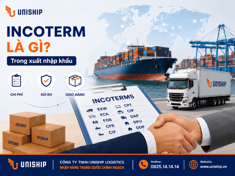 Incoterms là gì trong xuất nhập khẩu
