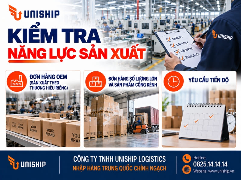 Kiểm tra năng lực sản xuất