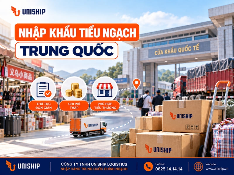 Nhập hàng tiểu ngạch Trung Quốc là