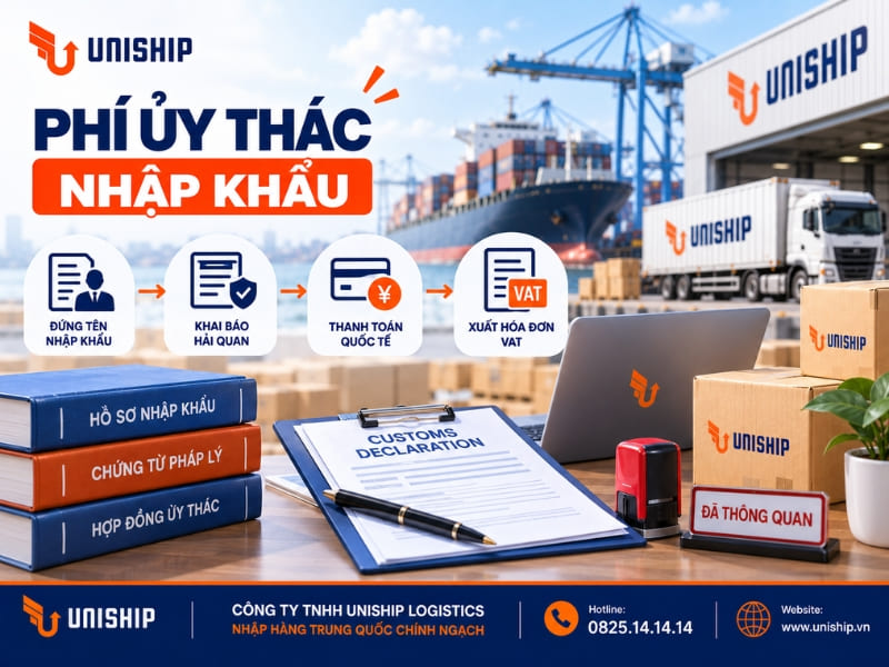 Phí ủy thác nhập khẩu