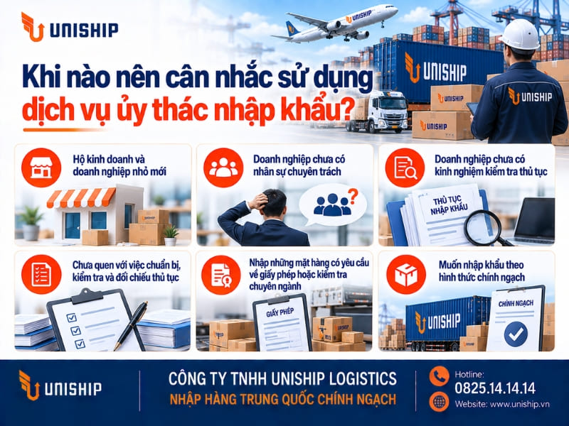 Khi nào nên cân nhắc sử dụng dịch vụ ủy thác nhập khẩu?