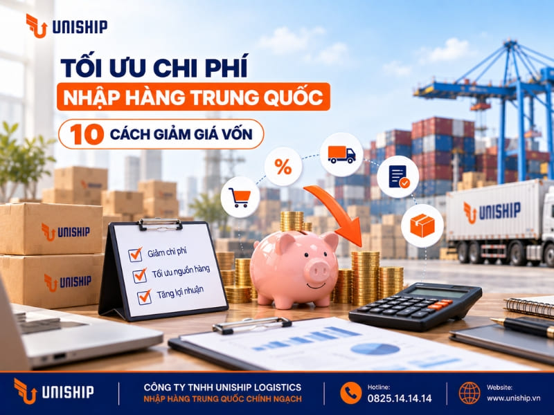 Tối ưu chi phí nhập hàng Trung Quốc