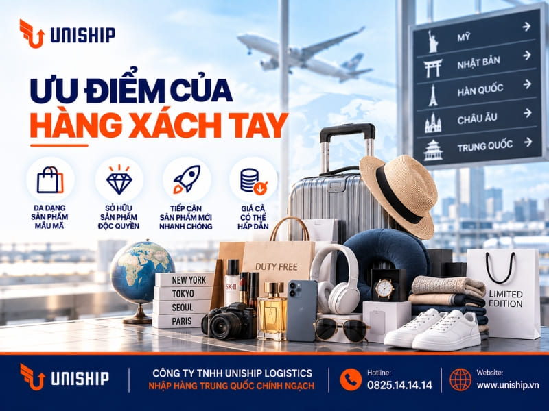 Ưu điểm của hàng xách tayƯu điểm của hàng xách tay