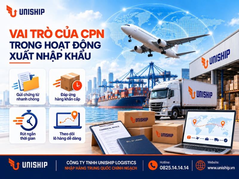 Vai trò của CPN trong hoạt động xuất nhập khẩu
