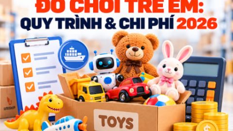 Thủ tục nhập khẩu đồ chơi trẻ em: Quy trình & Chi phí 2026