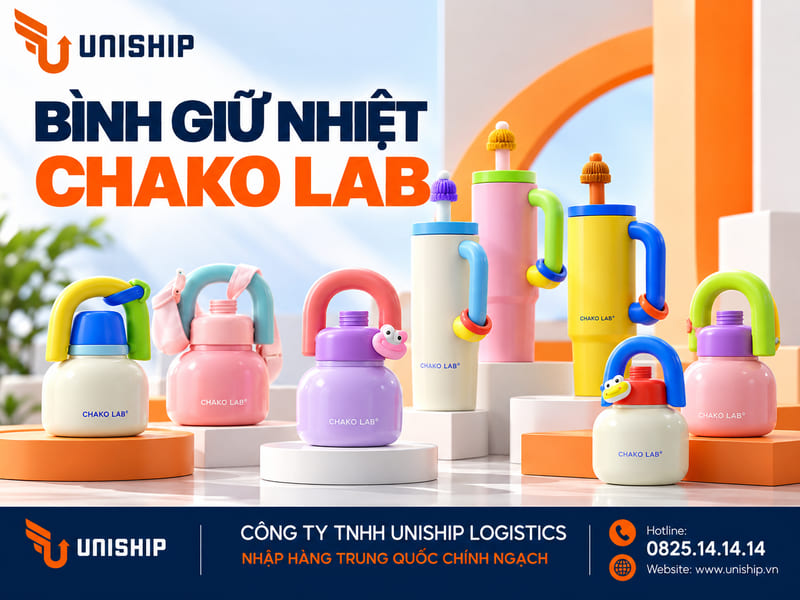 Bình giữ nhiệt Chako Lab
