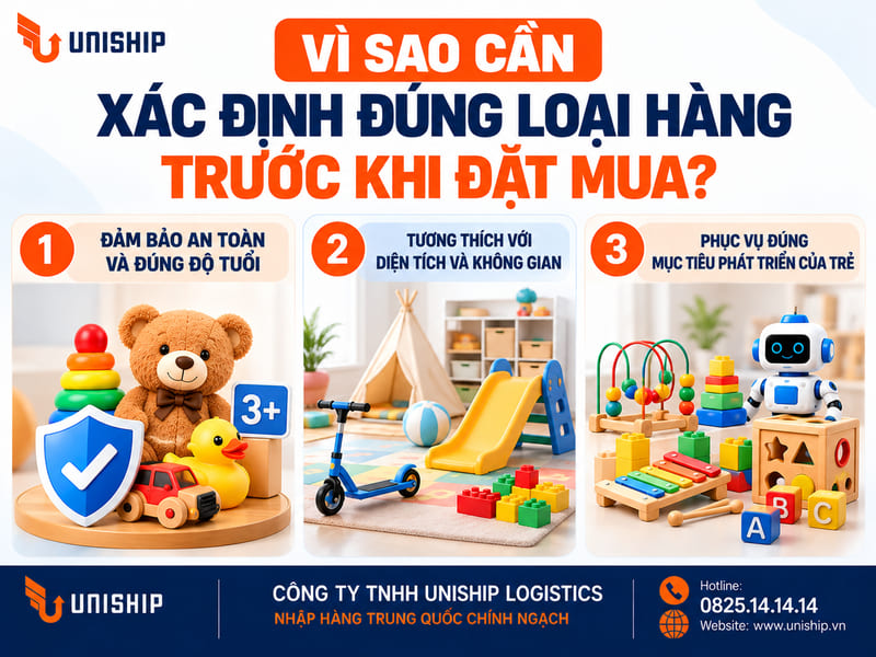 Vì sao cần xác định đúng loại hàng trước khi đặt mua?