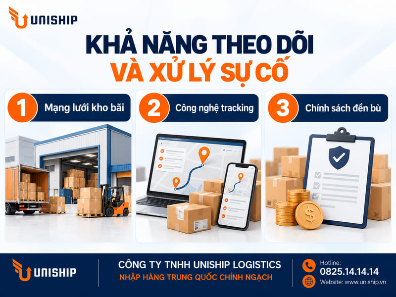 Khả năng theo dõi và xử lý sự cố