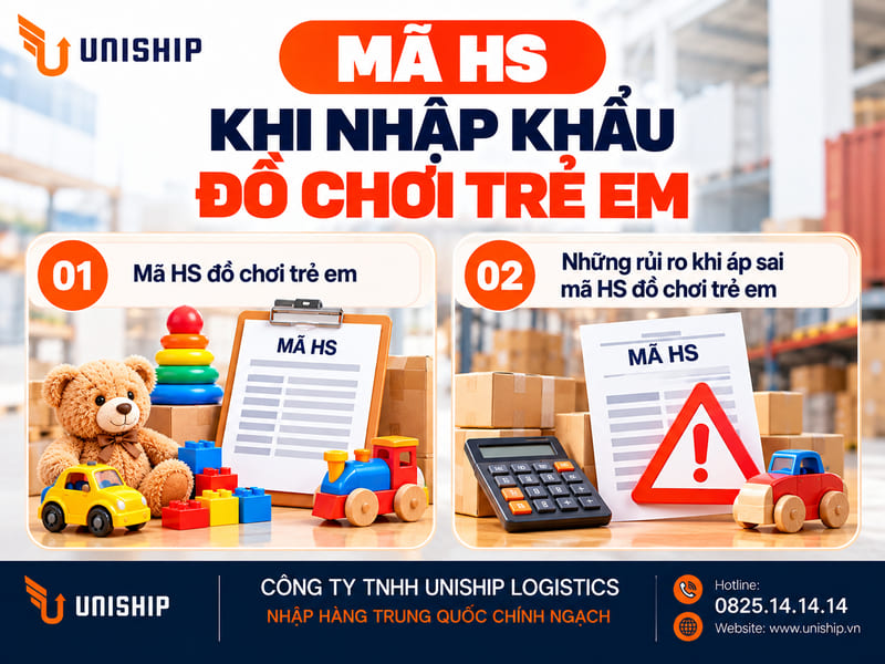 Mã HS khi nhập khẩu đồ chơi trẻ em