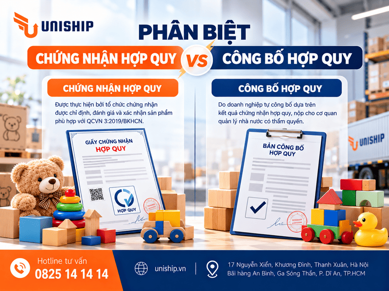 Phân biệt chứng nhận hợp quy và công bố hợp quy