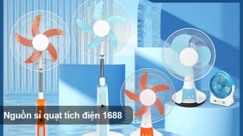 Nguồn Hàng Nhập Sỉ Quạt Tích Điện Trung Quốc Chất Lượng Trên 1688