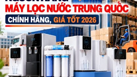 Nguồn hàng máy lọc nước Trung Quốc chính hãng, giá tốt 2026