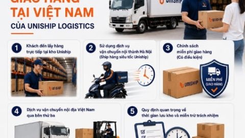 CHÍNH SÁCH GIAO HÀNG TẠI VIỆT NAM CỦA UNISHIP LOGISTICS