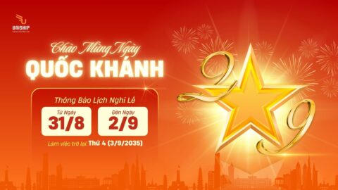 Thông báo lịch nghỉ Lễ Quốc khánh 02/9/2025 – Uniship Logistics