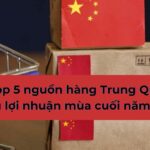 Top 5 nguồn hàng Trung Quốc siêu lợi nhuận mùa cuối năm 2025