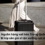 Nguồn hàng vali kéo Trung Quốc Bí kíp săn giá sỉ tận xưởng cực rẻ