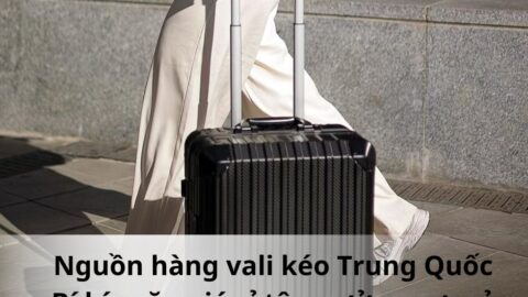 Nguồn hàng vali kéo Trung Quốc Bí kíp săn giá sỉ tận xưởng cực rẻ