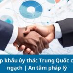 Nhập khẩu ủy thác Trung Quốc chính ngạch | An tâm pháp lý