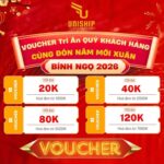 UNISHIP TẶNG VOUCHER ĐẶC QUYỀN TRI ÂN KHÁCH HÀNG NHÂN DỊP XUÂN MỚI 2026 TỔNG GIÁ TRỊ LÊN ĐẾN 15 TRIỆU!!
