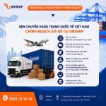 Vận chuyển hàng Trung Quốc về Việt Nam chính ngạch giá rẻ 2026