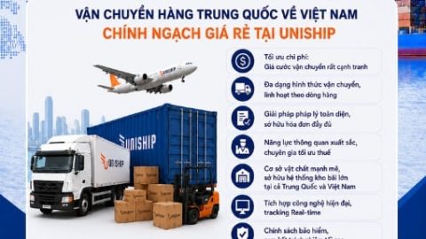 Vận chuyển hàng Trung Quốc về Việt Nam chính ngạch giá rẻ 2026