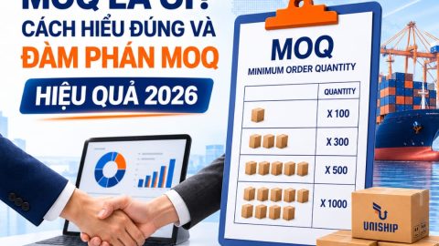 MOQ là gì? Cách hiểu đúng và đàm phán MOQ hiệu quả 2026