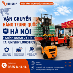 Vận chuyển hàng Trung Quốc về Hà Nội chính ngạch giá tốt 2026