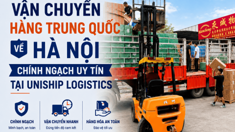 Vận chuyển hàng Trung Quốc về Hà Nội chính ngạch giá tốt 2026