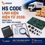 HS Code Linh kiện điện tử 2026: Bảng mã & Quy trình tra chuẩn