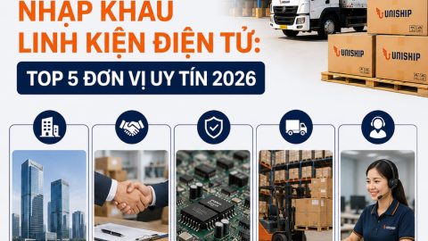 Công ty nhập khẩu linh kiện điện tử:Top 5 đơn vị uy tín 2026