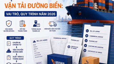 Bộ chứng từ vận tải đường biển: Vai trò, quy trình năm 2026