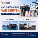 Các phương thức vận chuyển bình giữ nhiệt từ Trung Quốc 2026 từ A-Z