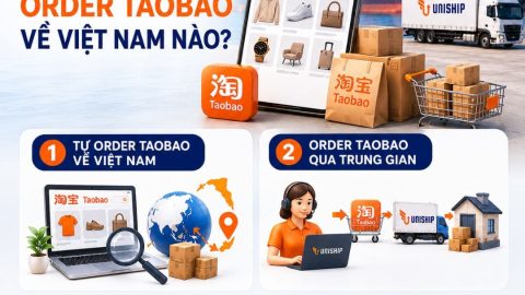 Cách order Taobao về Việt Nam chi tiết từ A – Z năm 2026