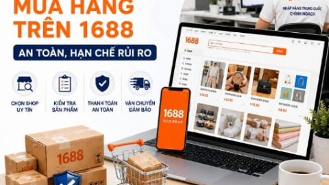Kinh nghiệm mua hàng trên 1688 an toàn, hạn chế rủi ro 2026