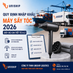 Quy định về nhập khẩu Máy Sấy Tóc 2026: Đầy đủ chi tiết từ A-Z