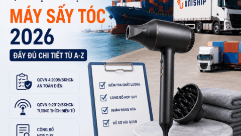 Quy định về nhập khẩu Máy Sấy Tóc 2026: Đầy đủ chi tiết từ A-Z