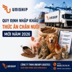 Quy định nhập khẩu thức ăn chăn nuôi mới năm 2026