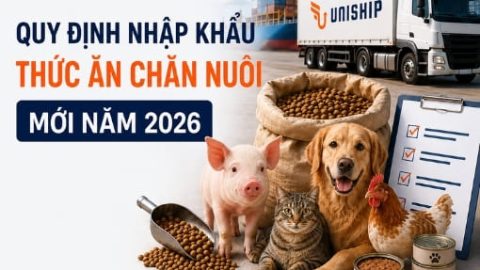 Quy định nhập khẩu thức ăn chăn nuôi mới năm 2026