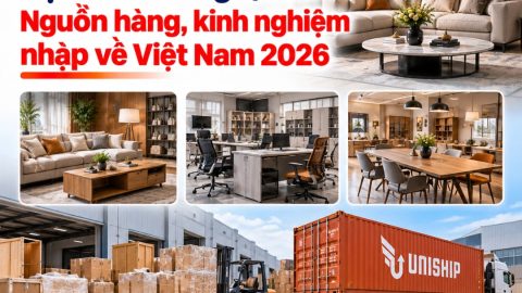 Nội thất Trung Quốc: Nguồn hàng, kinh nghiệm nhập về VN 2026