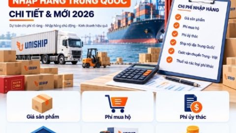 Các loại phí nhập hàng Trung Quốc chi tiết & mới 2026