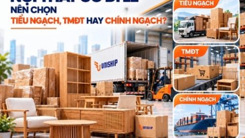 Nội thất gỗ đi lẻ nên chọn Tiểu ngạch, TMĐT hay Chính ngạch?